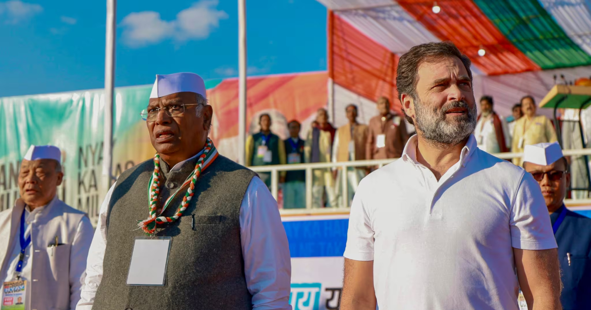 Mallikarjun Kharge writes to Amit Shah regarding security issues faced by Rahul Gandhi in Assam